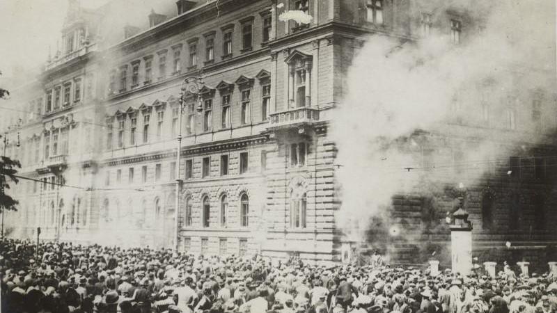 Justizpalastbrand 1927: Der Anfang vom Ende der Ersten Republik