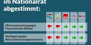 Abstimmungsverhalten im Nationalrat 19. Juli 2021