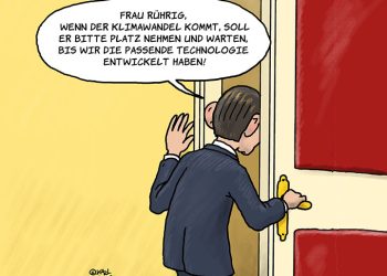 Kurz wartet auf Technologien gegen Hitze und Überflutungen