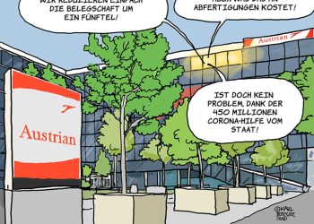 Mit Staatshilfen kann man hervorragend Kündigungen finanzieren!