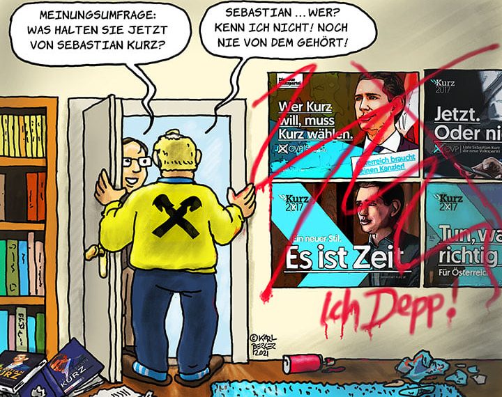 Der unaufhaltsame Fall des Sebastian Kurz