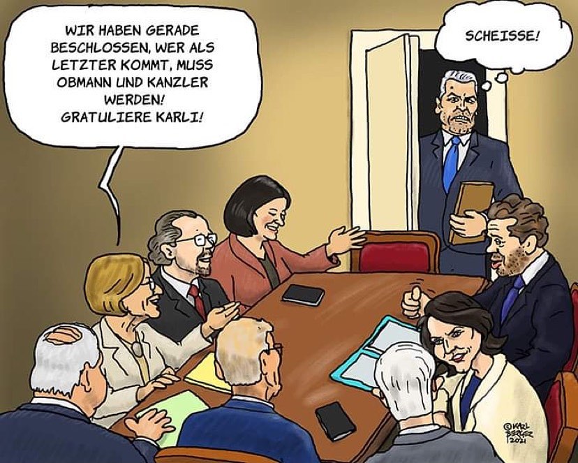 Die Personaldecke bei der ÖVP ist dünn. Deshalb wird jetzt Skandalminister Nehammer zum Kanzler gemacht.