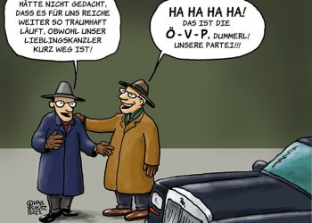 Warum wohl nur mehr 11 Prozent der Menschen in Österreich die ÖVP mit Anstand verbinden.