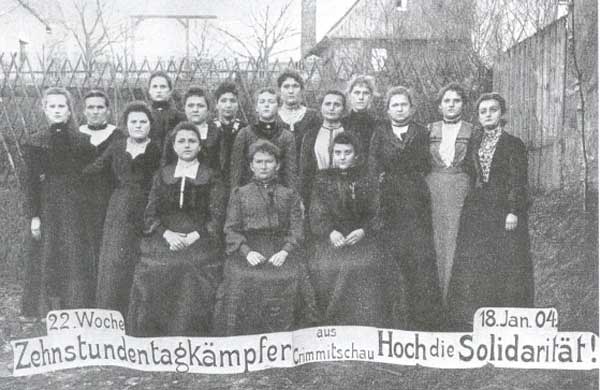 Internationaler Frauentag Frauensreik Sachsen 1904
