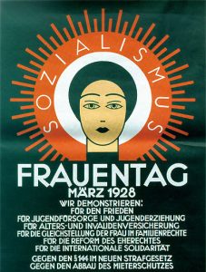 Internationaler Frauentag Plakat 1928