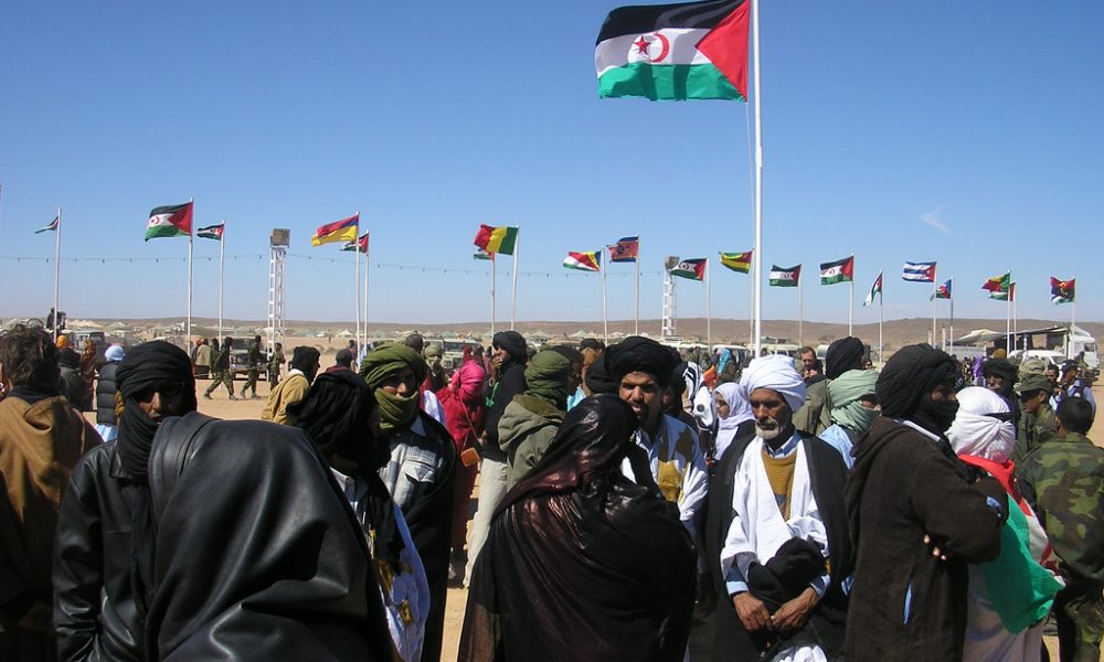 Gedenken an den 30. Jahrestag der Saharauischen Republik in den befreiten Gebieten der Westsahara im Jahr 2006