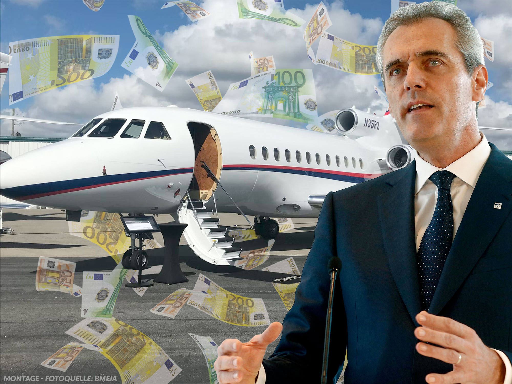 OMV-Manager unter Druck: Öffentliche Gelder für Putins Lieblingsverein und Privatjet-Flüge