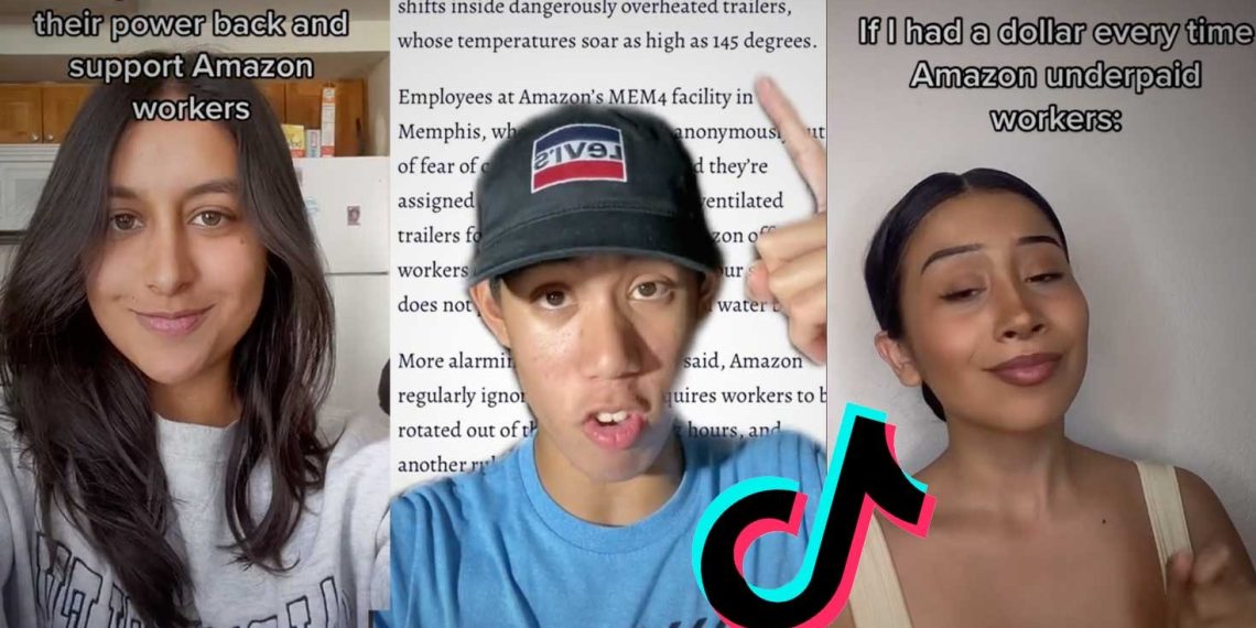 70 TikTok-Stars fordern: 30 Dollar Stundenlohn und bessere Arbeitsbedingungen für Amazon-Angestellte!