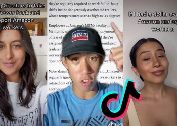 70 TikTok-Stars fordern: 30 Dollar Stundenlohn und bessere Arbeitsbedingungen für Amazon-Angestellte!