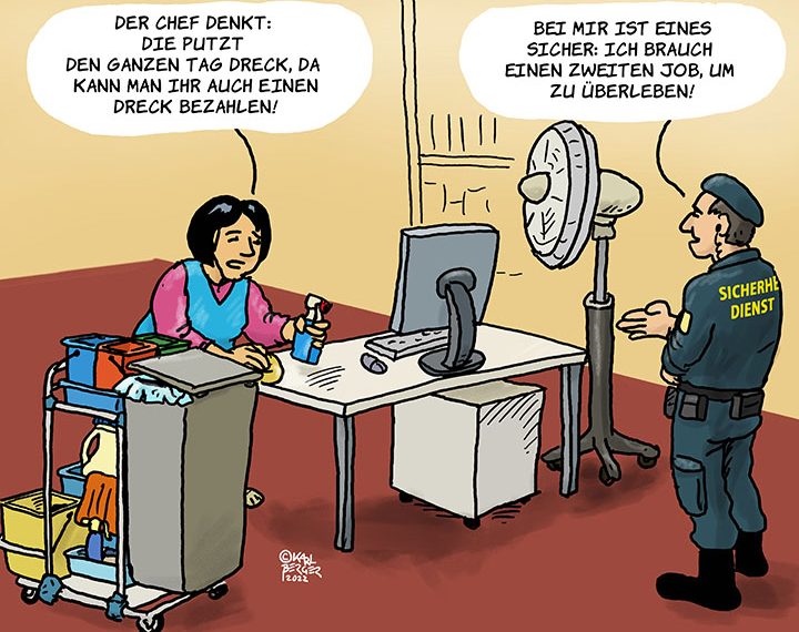 Das Geld reicht hinten und vorne nicht!