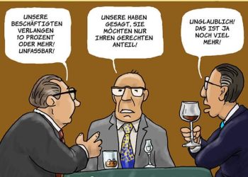 Zittern der Unternehmer:innen vor KV-Verhandlungen