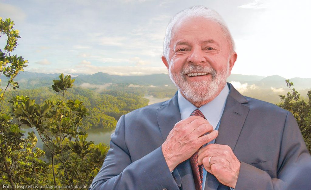 Lula da Silva feiert erste Erfolge, den Regenwald in Brasilien zu retten