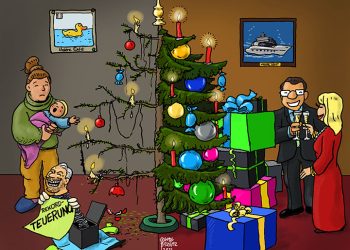 Arm und Reich zu Weihnachten