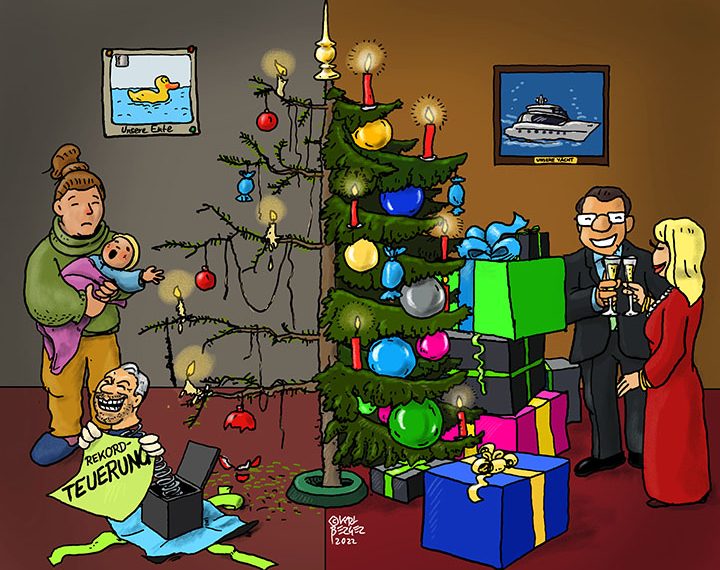 Arm und Reich zu Weihnachten