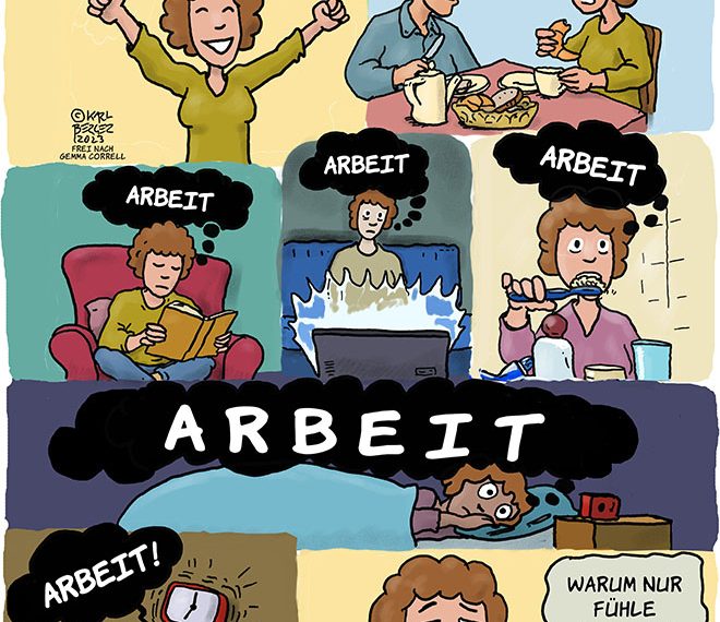 Erholung sieht anders aus...