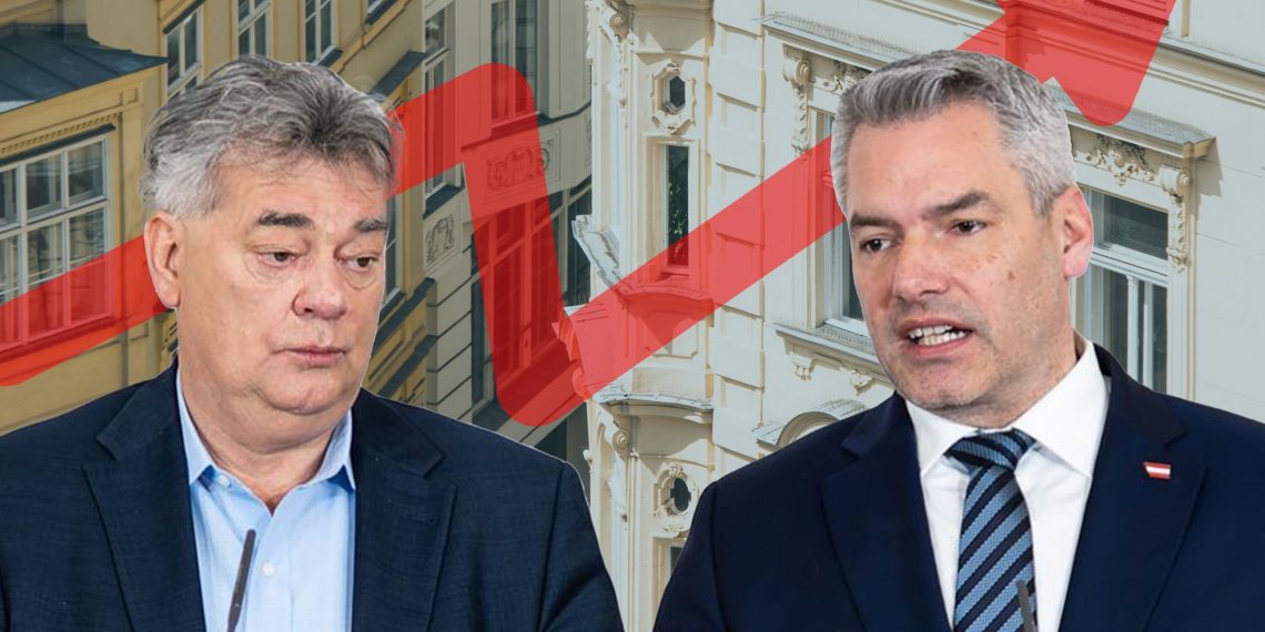 ÖVP und Grüne verhindern Mietdeckel: Mieten sollen um 8,6% steigen