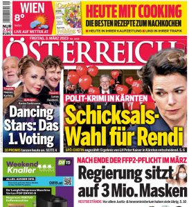 Österreich Zeitung Titelseite