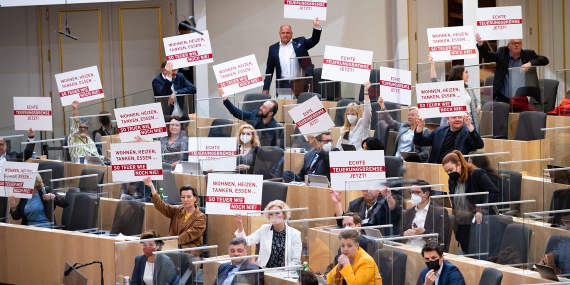 SPÖ im Parlament gegen die Inflation - (c) Elisabeth Mandl