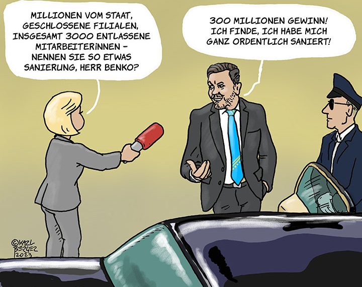 Benko geht´s nur um sich selbst!