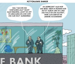 Mitfühlende Banker