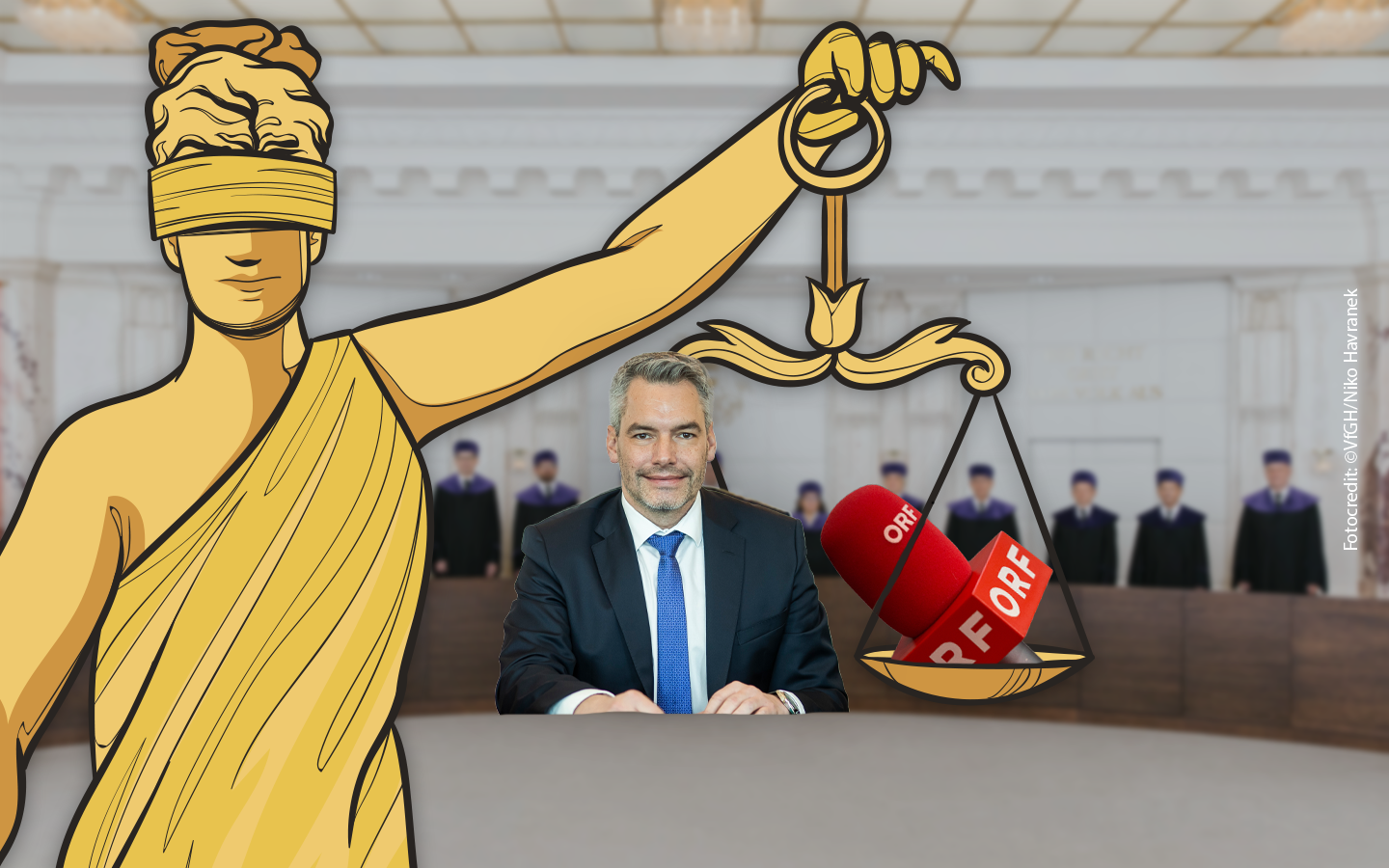 Nehammer, Verfassungsgericht, ORF-Gesetz