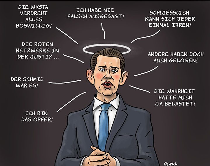 Die Verteidigungsstrategien von Sebastian Kurz