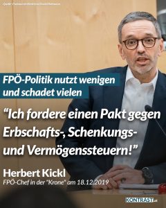 FPÖ Kickl Politik