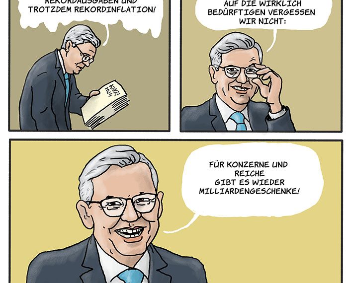 ÖVP-Finanzminister Brunner stellt sein Budget vor