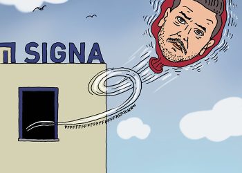 Bei René Benko ist die Luft draußen