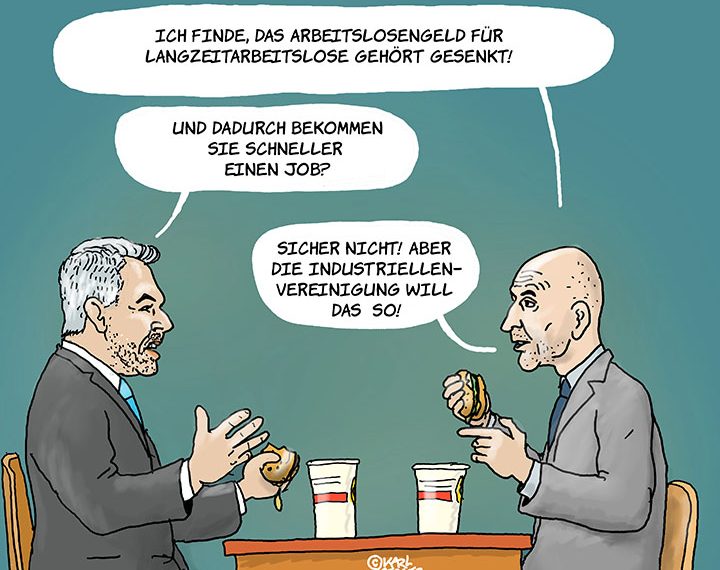 ÖVP will Kürzung des Arbeitslosengeldes
