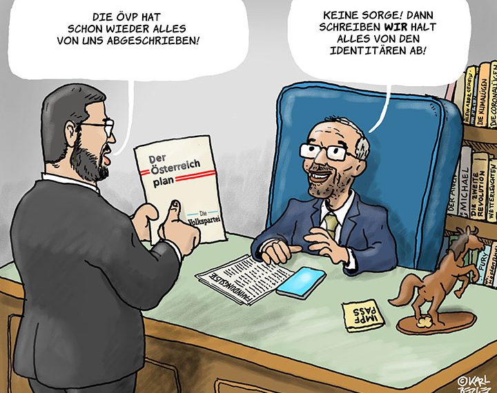 ÖVP schreibt von FPÖ ab