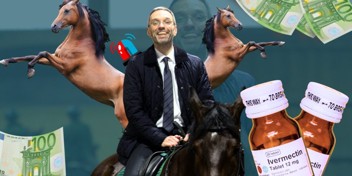 Kritik an Kickl: Nebeneinkünfte von 10.000 € monatlich und Machtkampf um das Innenministerium