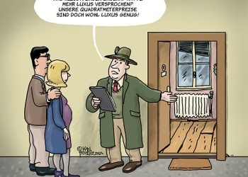 Quadratmeterpreise sind Luxus