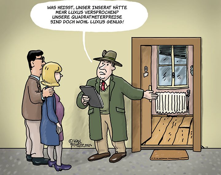 Quadratmeterpreise sind Luxus