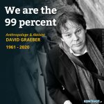 Zitat: We are the 99 percent. David Graeber