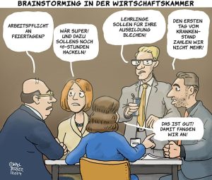 Brainstorming in der WKÖ