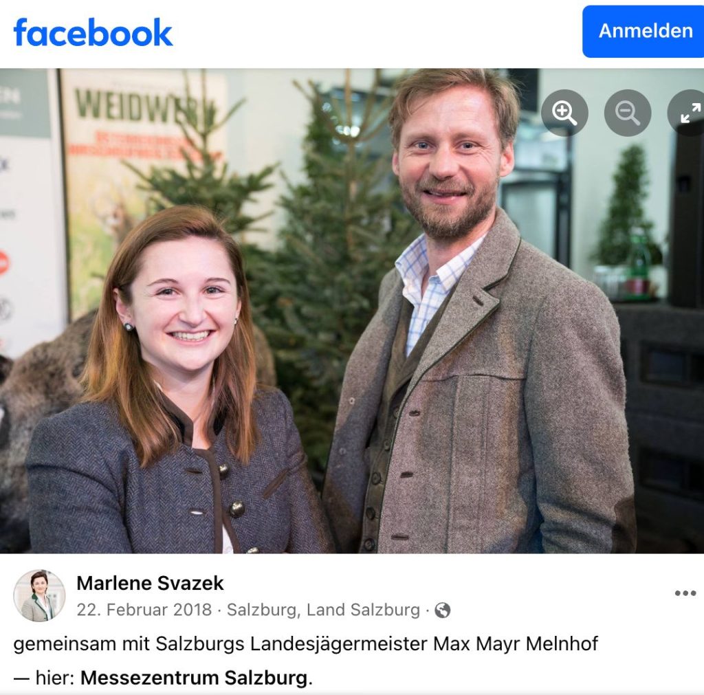 Marlene_Svazek_Maximilian_Mayr-Melnhof_Facebook_Screenshot