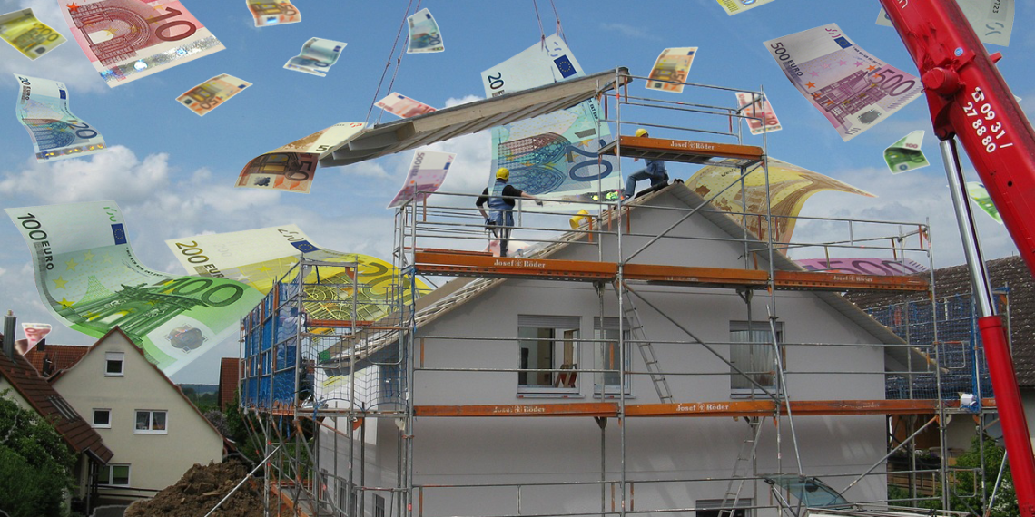 Hausbau, Geldregen