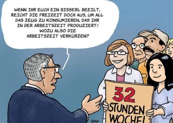 Konsum: Ja - Freizeit: Nein?