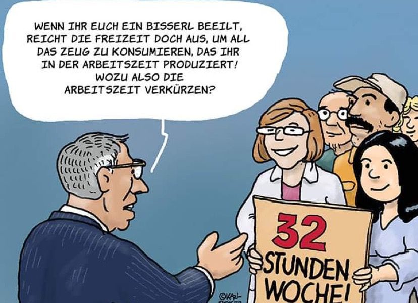 Konsum: Ja - Freizeit: Nein?