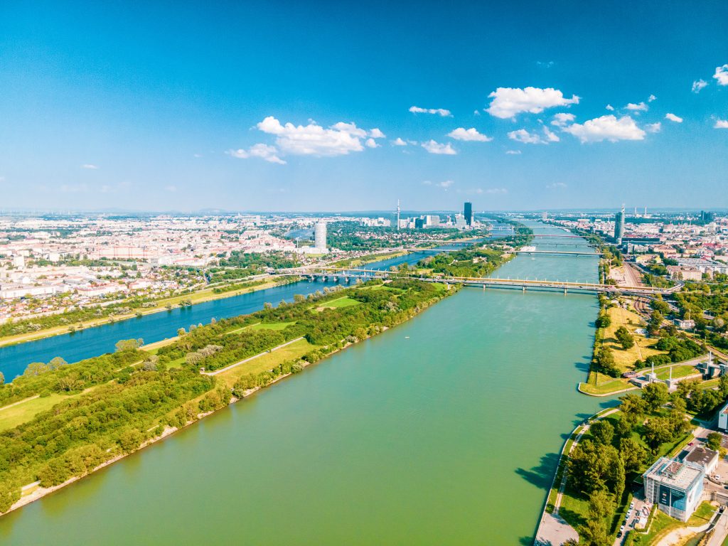 Die Donauinsel rettet Wien vor Überschwemmungen - die ÖVP war gegen ihren Bau