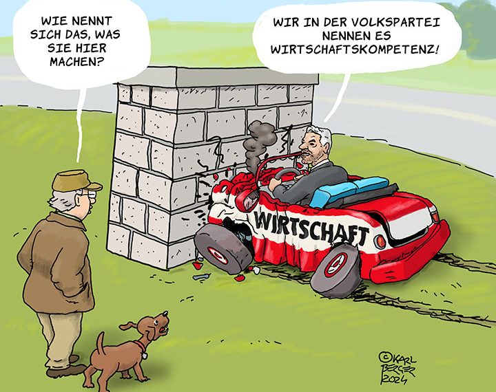 Die Wirtschaftskompetenz der ÖVP...