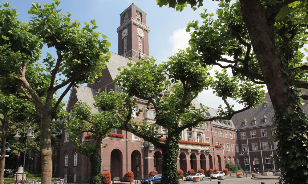 Das Rathaus von Bottrop, Deutschland, Foto: Pressestelle Stadt Bottrop