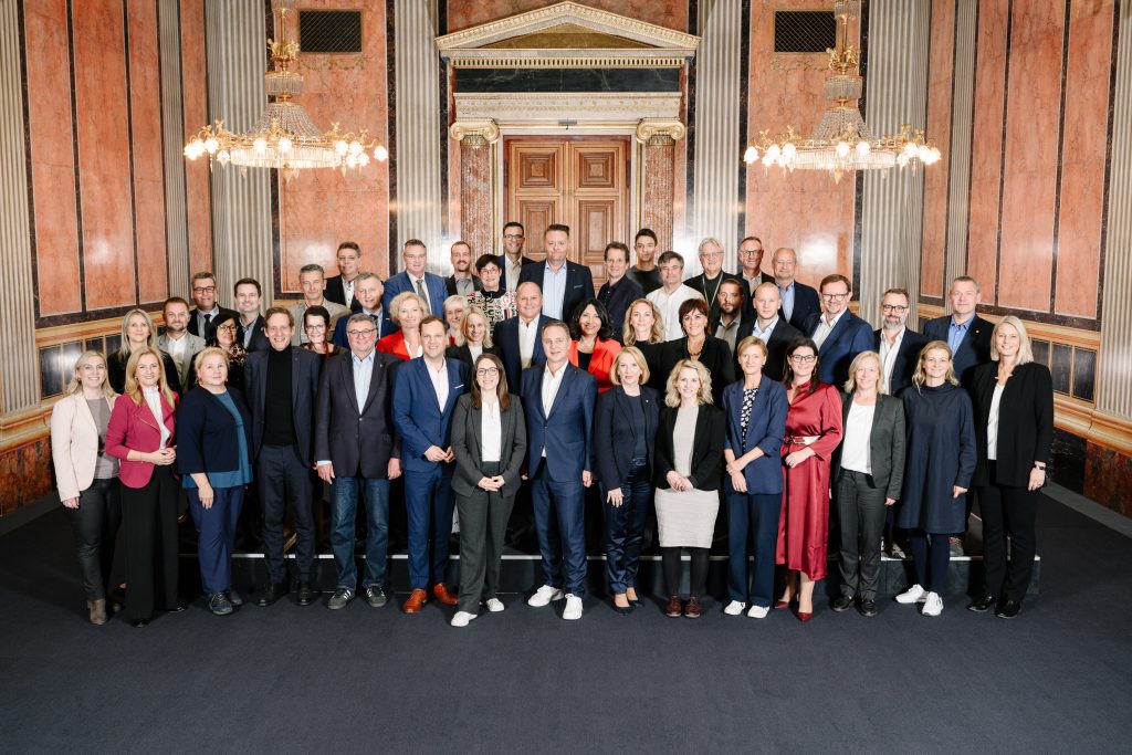 SPÖ Abgeordnete, Nationalrat, Parlament, Angelobung, Gruppenfoto, Nationalräte, Nationalrätinnen