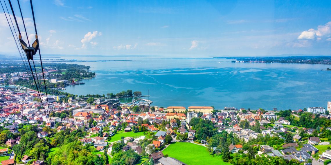 Bodensee, Vorarlberg, Bregenz, Ausblick, Wohnraum