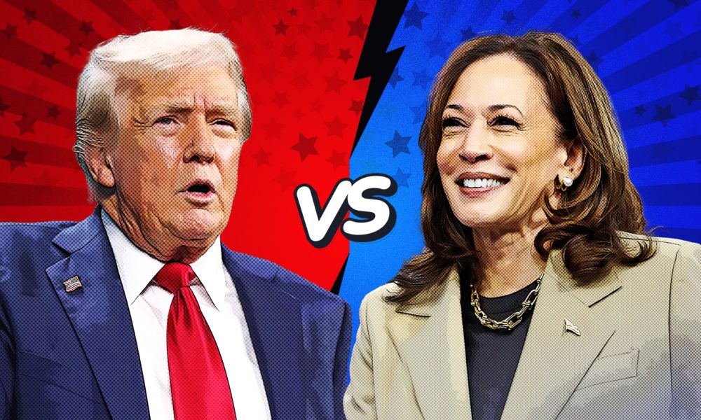 Kamala harris & Donald Trump US-Wahl