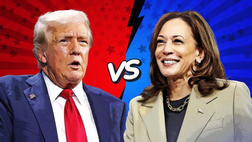 Kamala harris & Donald Trump US-Wahl