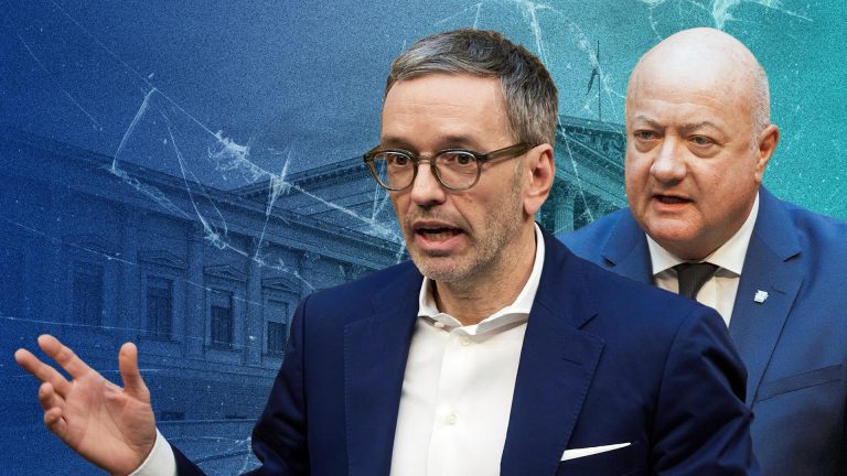 Herbert Kickl (FPÖ)/ Christian Stocker (ÖVP)