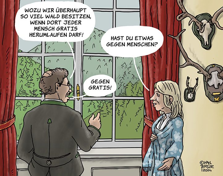 Waldbesitz in Österreich