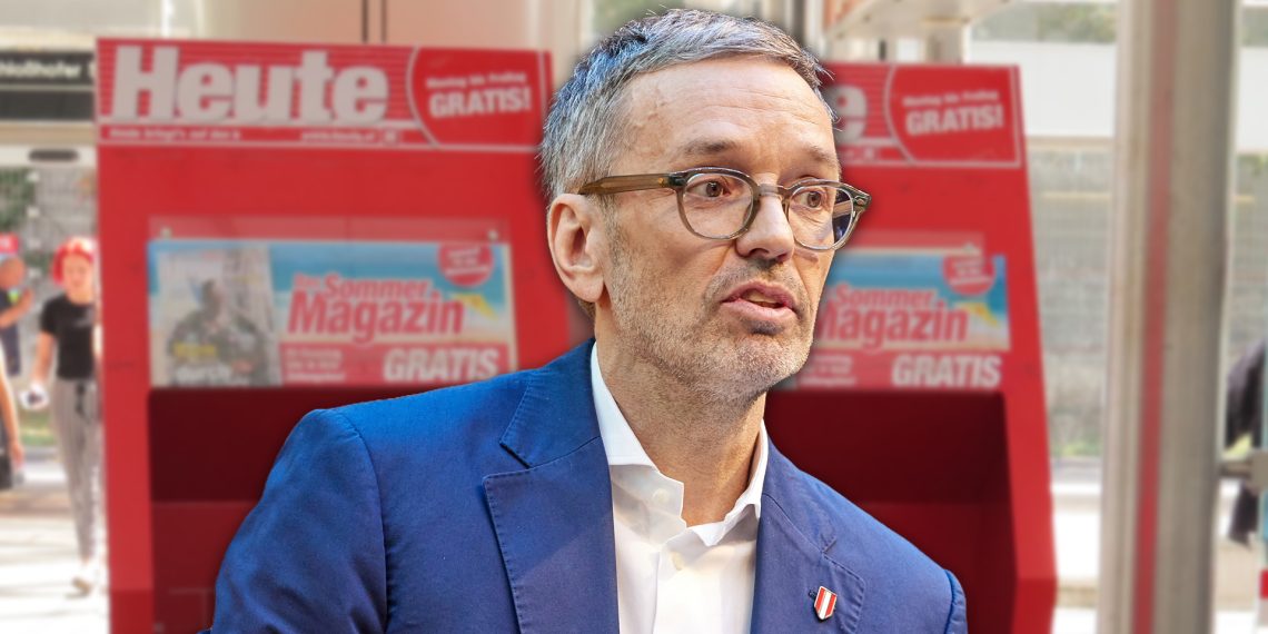 herbert kickl/ Heute Zeitung